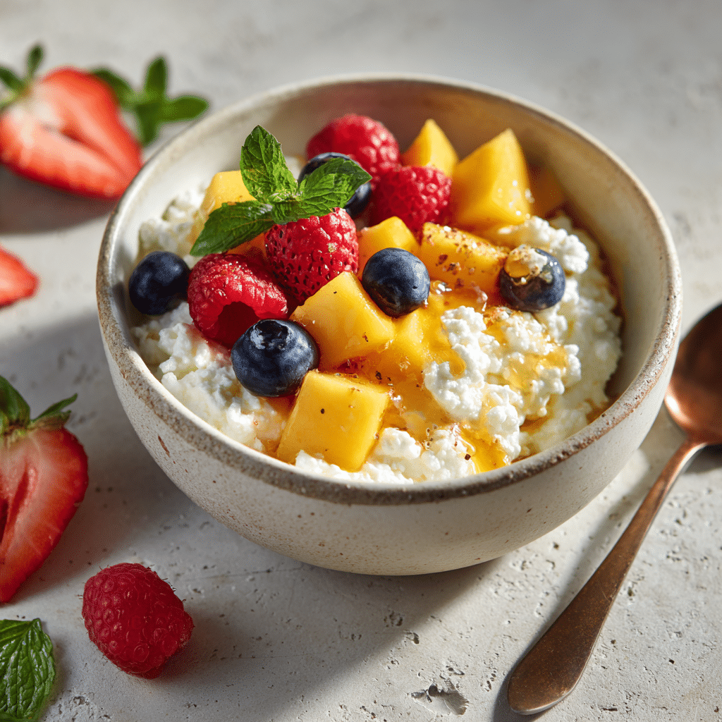Fuel Your Body: The High-Protein Power of Cottage Cheese with Fruit