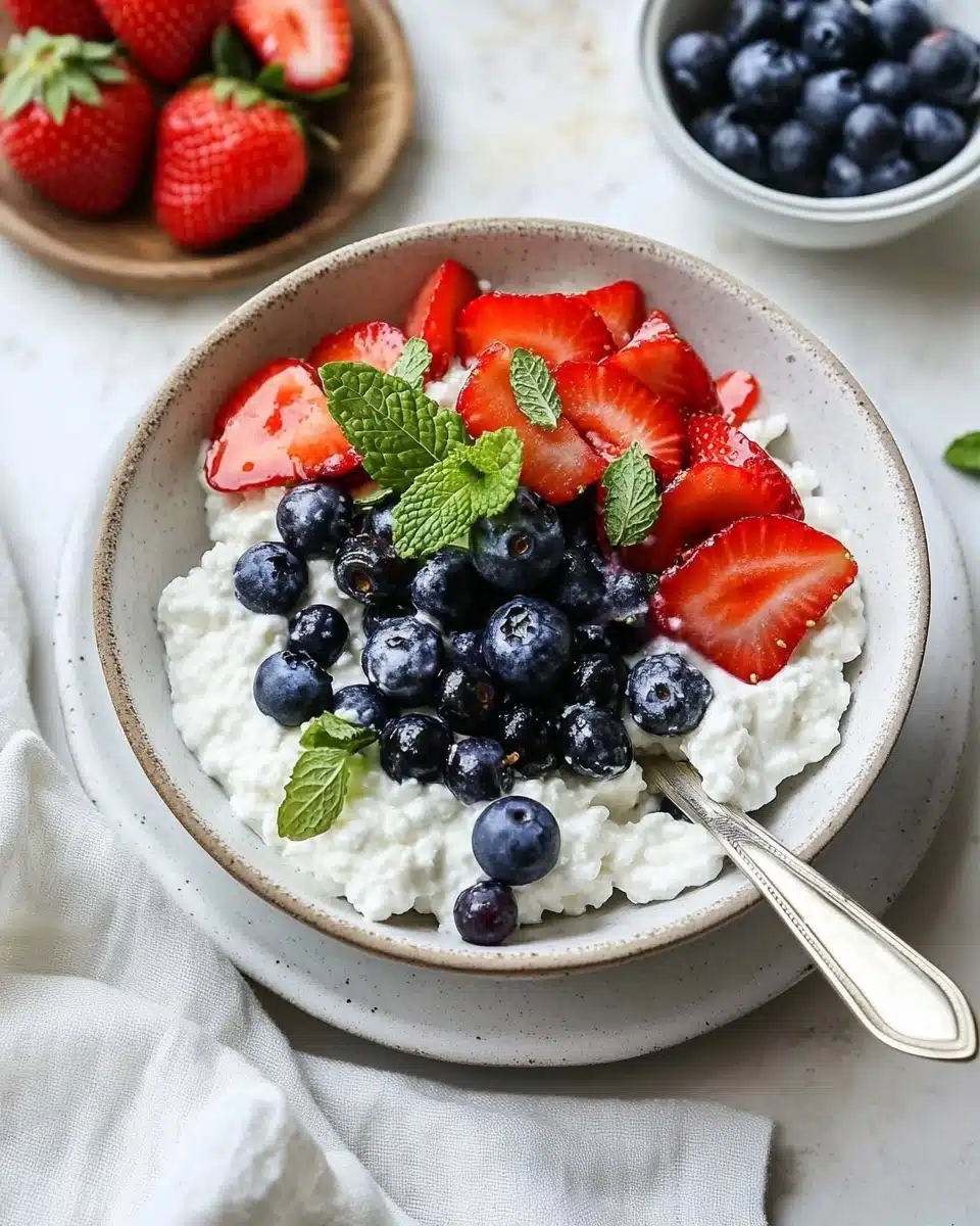 The Ultimate 2-Minute Snack: Cottage Cheese & Fruit for Any Time